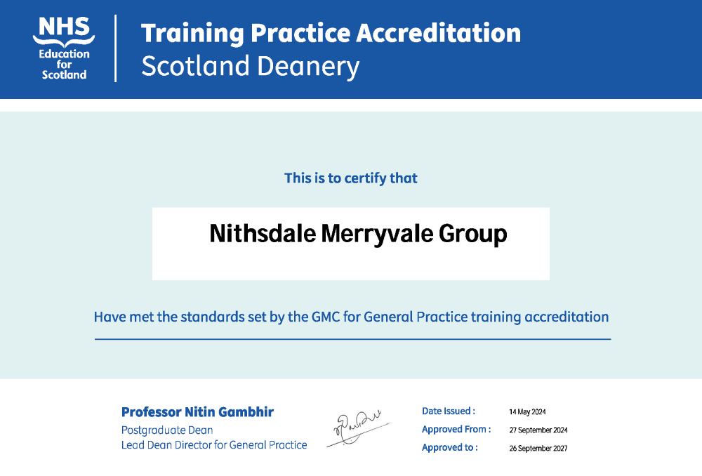 Accredited GP Training Practice